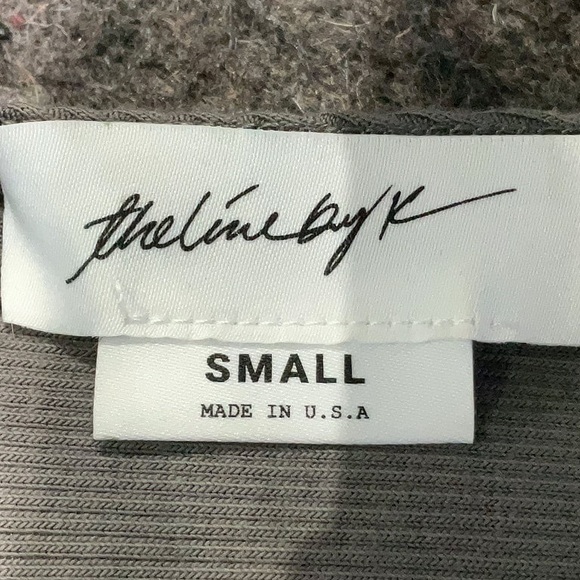 The Line by K Saloma II Wrap Dress in Gray Size S - Picture 6 of 7